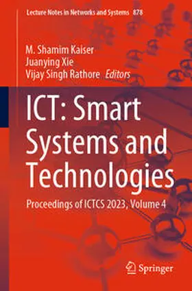 Kaiser / Xie / Rathore |  ICT: Smart Systems and Technologies | eBook | Sack Fachmedien