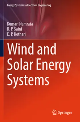 Namrata / Saini / Kothari |  Wind and Solar Energy Systems | Buch |  Sack Fachmedien