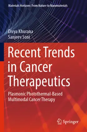 Khurana / Soni |  Recent Trends in Cancer Therapeutics | Buch |  Sack Fachmedien