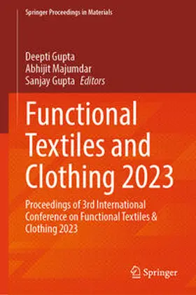 Gupta / Majumdar |  Functional Textiles and Clothing 2023 | eBook | Sack Fachmedien