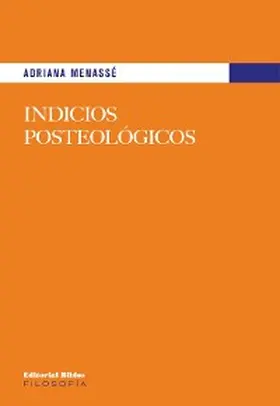 Menassé |  Indicios posteológicos | eBook | Sack Fachmedien