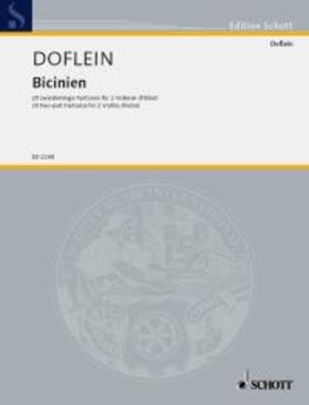 Doflein |  Bicinien | Sonstiges |  Sack Fachmedien