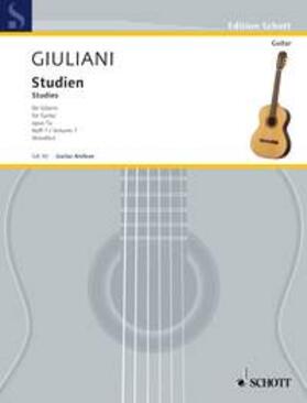  Studien für Gitarre | Sonstiges |  Sack Fachmedien