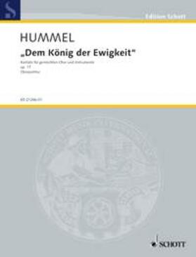  Dem König der Ewigkeit | Sonstiges |  Sack Fachmedien
