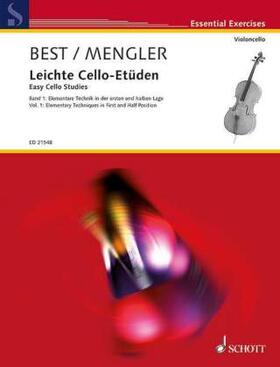Mengler / Best |  Leichte Cello-Etüden | Buch |  Sack Fachmedien