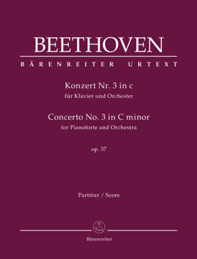 Beethoven / Del Mar |  Konzert Nr. 3 in c für Klavier und Orchester op. 37 | Buch |  Sack Fachmedien