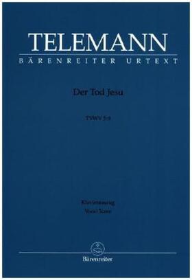 Telemann / Hobohm |  Der Tod Jesu | Buch |  Sack Fachmedien