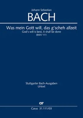 Bach / Kubik |  Was mein Gott will, das g’scheh allzeit (Klavierauszug) | Buch |  Sack Fachmedien