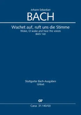 Bach / Horn |  Wachet auf, ruft uns die Stimme | Buch |  Sack Fachmedien