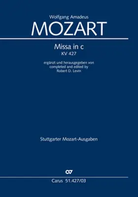 Mozart / Levin |  Missa in c (Klavierauszug) | Buch |  Sack Fachmedien