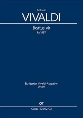 Vivaldi |  Beatus vir (Klavierauszug) | Buch |  Sack Fachmedien