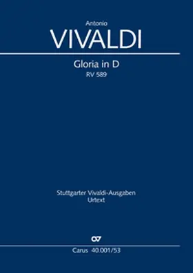 Vivaldi / Graulich |  Gloria in D (revidierter Klavierauszug) | Buch |  Sack Fachmedien