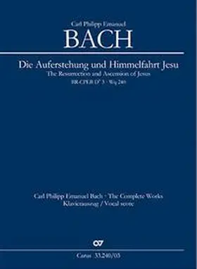 Bach |  Die Auferstehung und Himmelfahrt Jesu (Klavierauszug) | Buch |  Sack Fachmedien