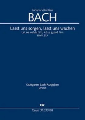 Bach / Wolf |  Lasst uns sorgen, lasst uns wachen (Klavierauszug) | Buch |  Sack Fachmedien