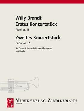 Brandt |  Konzertstück f-Moll op.11, Zweites Konzertstück Es-Dur op.12 | Buch |  Sack Fachmedien