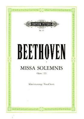 Beethoven / Soldan |  Missa solemnis D-Dur op. 123 | Buch |  Sack Fachmedien