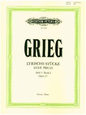 Grieg / Schjelderup-Ebbe |  Lyrische Stücke op. 12 | Buch |  Sack Fachmedien