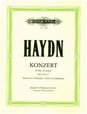 Kuchler |  Violin Concerto in G Hob. VIIa:4 | Buch |  Sack Fachmedien