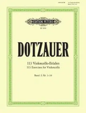 Dotzauer / Klingenberg |  113 Violoncello-Etüden - Heft 1: Nr. 1 -34 | Buch |  Sack Fachmedien