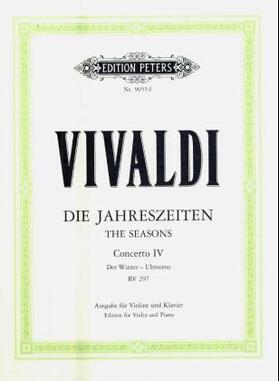 Vivaldi / Kolneder |  Die vier Jahreszeiten: Konzert für Violine, Streicher und Basso continuo f-Moll op. 8 Nr. 4 RV 297 "Der Winter" | Buch |  Sack Fachmedien