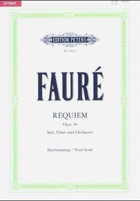 Fauré / Nectoux / Zimmermann |  Messe de Requiem d-Moll op. 48 | Buch |  Sack Fachmedien
