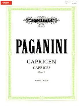 Paganini / Hertel |  24 Capricen für Violine solo op. 1 | Buch |  Sack Fachmedien