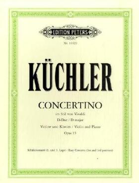 Küchler / Matz |  Concertino D-Dur op. 15 | Buch |  Sack Fachmedien