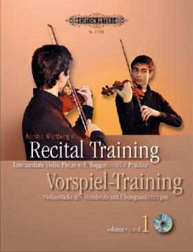 Wartberg |  Recital Training Vol. 1 with 2 CDs / Vorspieltraining Band 2 mit 2 CDs | Buch |  Sack Fachmedien