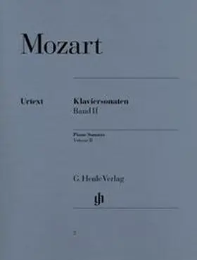 Mozart / Herttrich / Seiffert |  Klaviersonaten Band II | Buch |  Sack Fachmedien