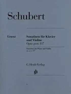Schubert / Henle / Röhrig |  Sonatinen für Klavier und Violine op. post. 137 | Buch |  Sack Fachmedien