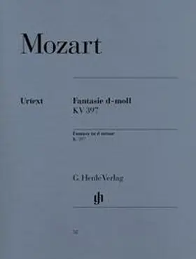 Mozart / Scheideler |  Mozart, Wolfgang Amadeus - Fantasie d-moll KV 397 (385g) | Buch |  Sack Fachmedien