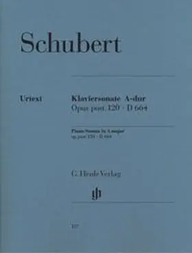  Franz Schubert - Klaviersonate A-dur op. post. 120 D 664 | Buch |  Sack Fachmedien