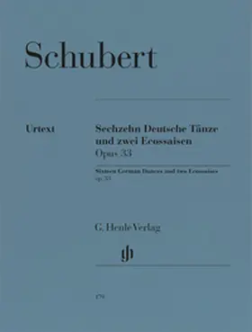  Franz Schubert - 16 Deutsche Tänze und 2 Ecossaisen op. 33 D 783 | Buch |  Sack Fachmedien