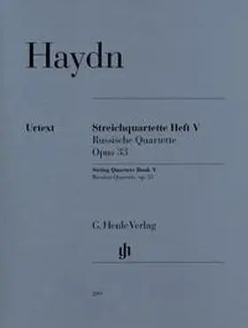 Gerlach / Feder |  Joseph Haydn - Streichquartette Heft V op. 33 (Russische Quartette) | Buch |  Sack Fachmedien
