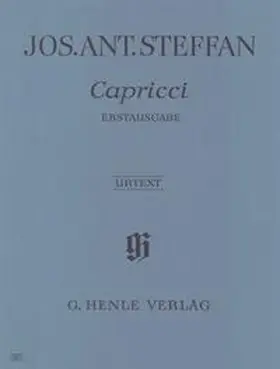 Weinmann |  Joseph Anton Steffan - 5 Capricci (Erstausgabe) | Buch |  Sack Fachmedien