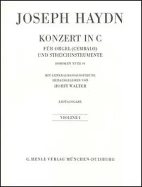 Joseph Haydn - Orgelkonzert C-dur Hob. XVIII:10 (Erstausgabe) | Buch |  Sack Fachmedien