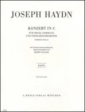  Joseph Haydn - Orgelkonzert C-dur Hob. XVIII:10 (Erstausgabe) | Buch |  Sack Fachmedien