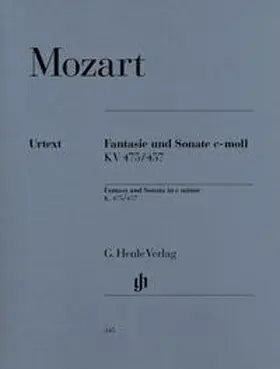 Mozart / Herttrich |  Mozart, Wolfgang Amadeus - Fantasie und Sonate c-moll KV 475/457 | Buch |  Sack Fachmedien