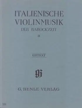 Brainard |  Violinmusik (Auswahlband) - Italienische Violinmusik der Barockzeit, Band II | Buch |  Sack Fachmedien