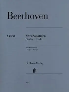 Irmer |  Ludwig van Beethoven - 2 Klaviersonatinen G-dur und F-dur, Anhang 5 | Buch |  Sack Fachmedien