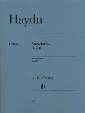 MacIntyre / Brook |  Joseph Haydn - Streichtrios, Heft II | Buch |  Sack Fachmedien