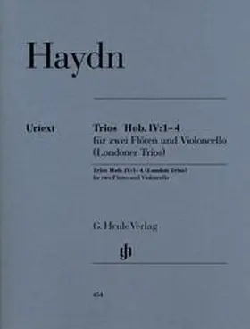 Haydn / Friesenhagen |  Trios für zwei Flöten und Violoncello (Londoner Trios) Hob. IV:1-4 | Buch |  Sack Fachmedien
