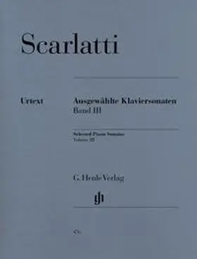 Scarlatti / Johnsson |  Scarlatti, Domenico - Ausgewählte Klaviersonaten, Band III | Buch |  Sack Fachmedien