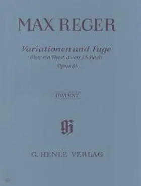 Reger / Voss |  Variationen und Fuge über ein Thema von Joh. Seb. Bach op. 81 | Buch |  Sack Fachmedien