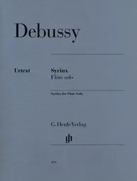 Heinemann |  Claude Debussy - Syrinx - La flûte de Pan für Flöte solo | Buch |  Sack Fachmedien