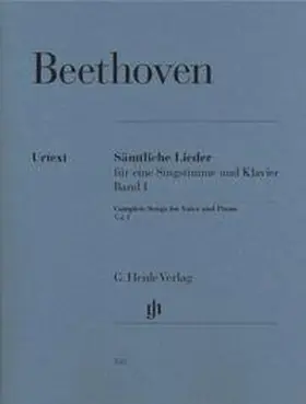 Beethoven / Lühning |  Sämtliche Lieder und Gesänge mit Klavier Band I | Buch |  Sack Fachmedien