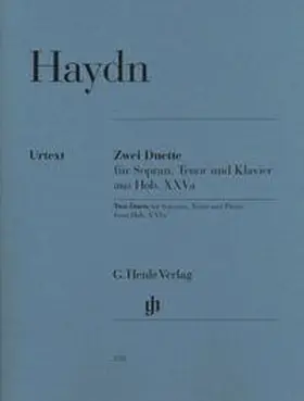  Joseph Haydn - Zwei Duette Hob. XXVa:2 und 1 für Sopran, Tenor und Klavier | Buch |  Sack Fachmedien