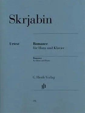  Alexander Skrjabin - Romance für Horn und Klavier | Buch |  Sack Fachmedien