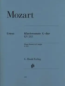 Mozart / Herttrich |  Mozart, Wolfgang Amadeus - Klaviersonate G-dur KV 283 (189h) | Buch |  Sack Fachmedien
