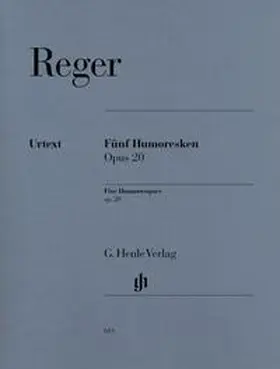 Voss |  Max Reger - Fünf Humoresken op. 20 für Klavier | Buch |  Sack Fachmedien